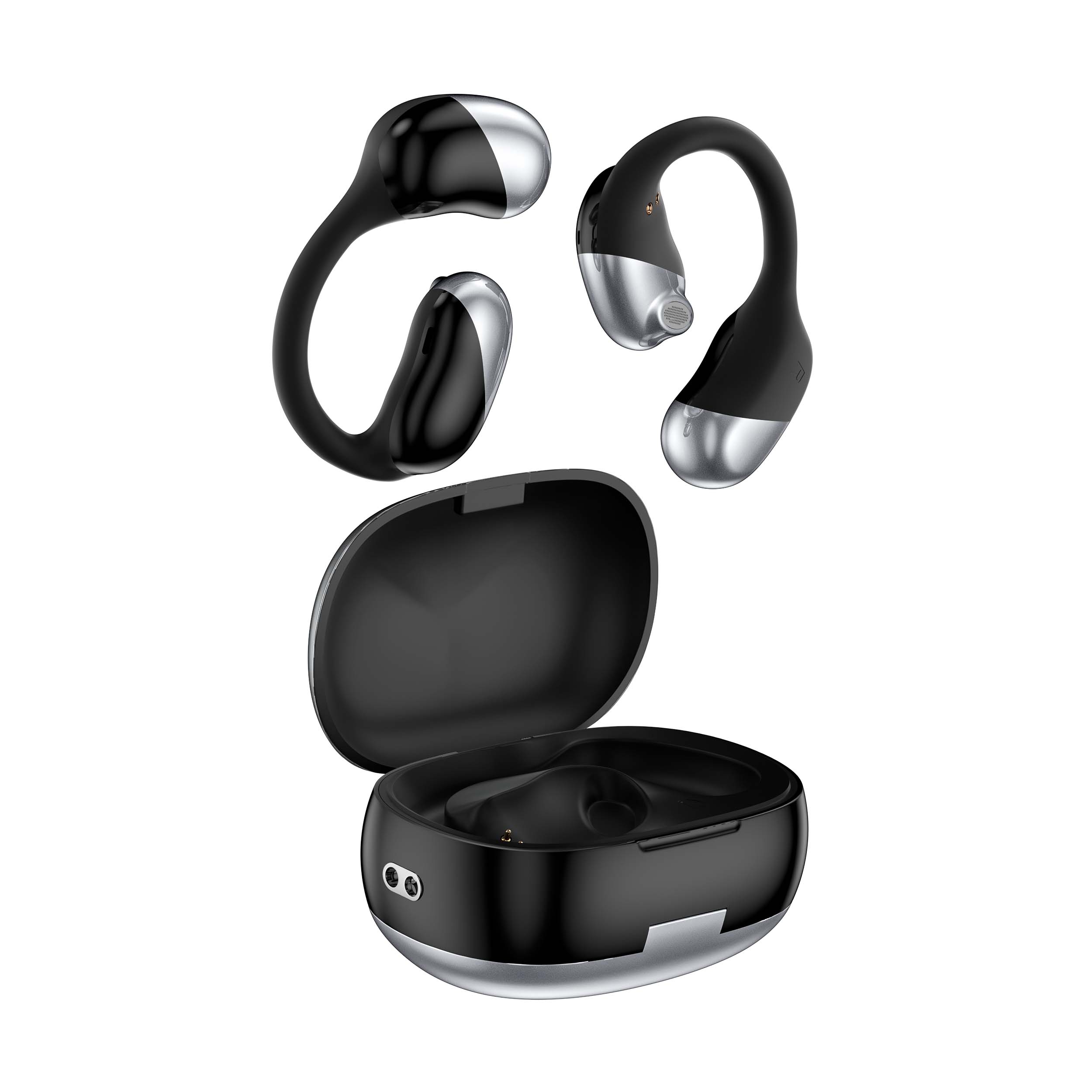 สินค้าขายดีจากโรงงาน Digital Display Noise Canceling OWS Open Surround Stereo Smart Wireless Bluetooth Gaming Headset