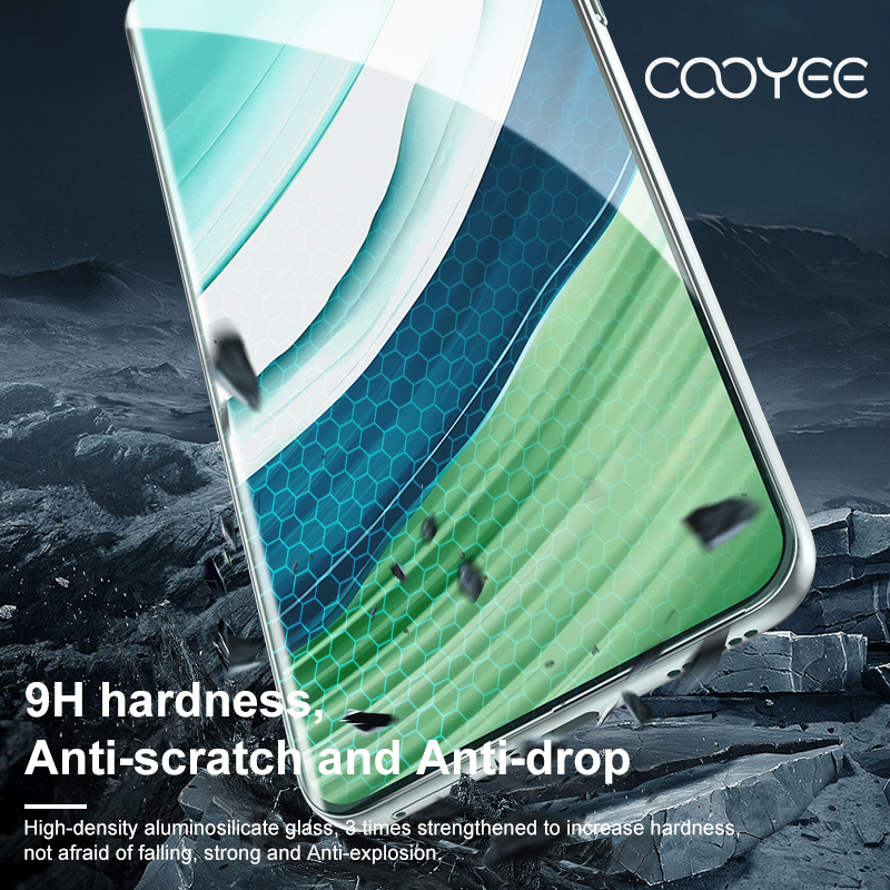 Huawei Mate60Pro ฟิล์มนิรภัยเมมเบรนโทรศัพท์มือถือ HD ป้องกันการล่มสลายทนต่อการสึกหรอป้องกันลายนิ้วมือโค้งร้อนโค้งแก้ว Pro + สากล