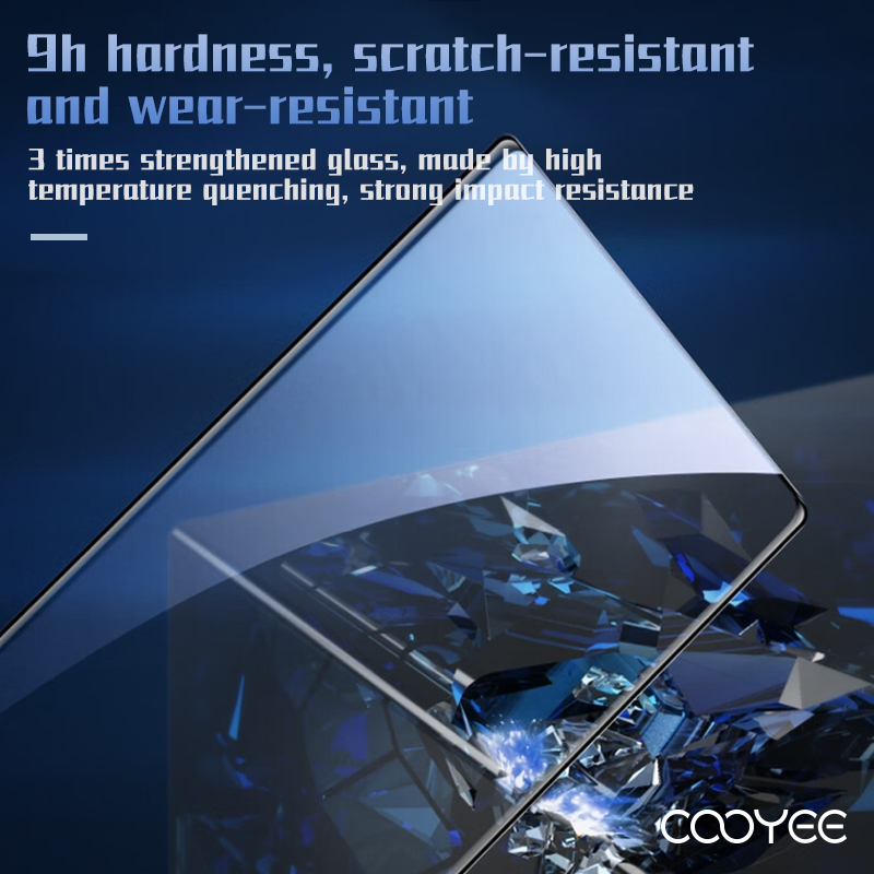 สำหรับ Samsung S24ultra ฟิล์มกระจกนิรภัย HD แก้ว 3D ป้องกันฟิล์มขอบกาวโค้งหน้าจอเต็มหน้าจอ S24 สติกเกอร์